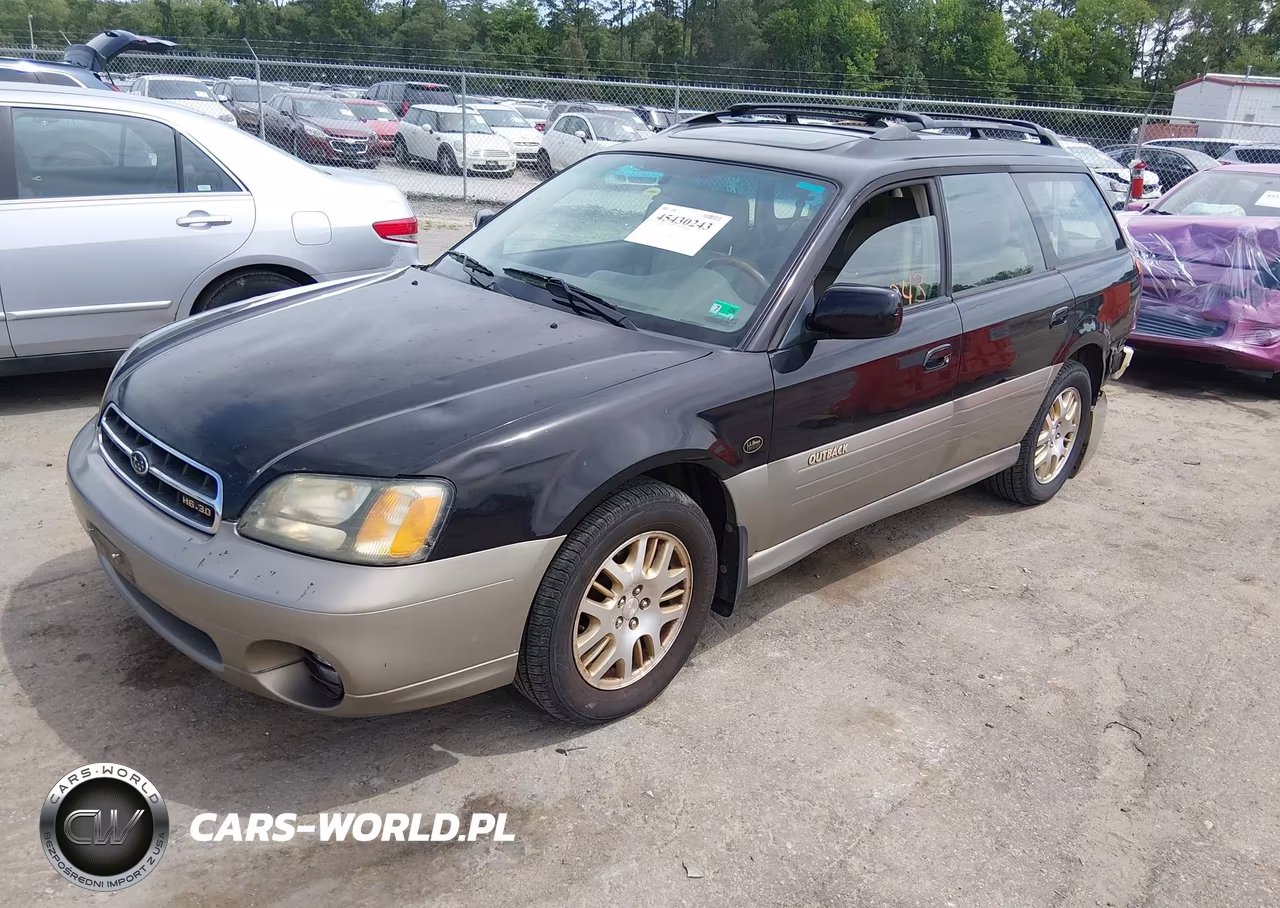 2001 Subaru Outback H6-3.0 VIN:4S3BH806317657808 - 2