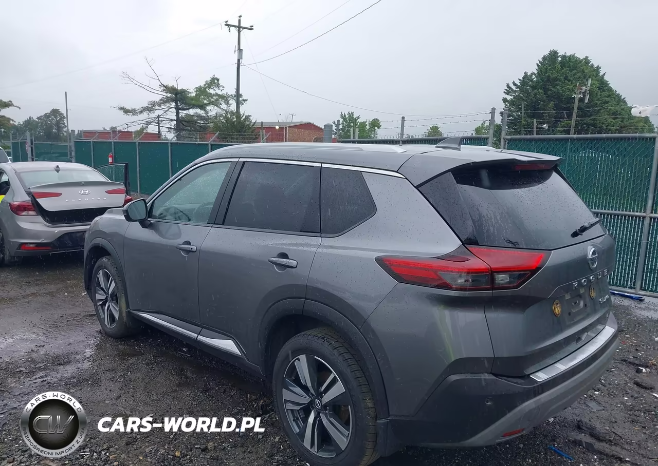 2021 Nissan Rogue Sl Intelligent Awd VIN:JN8AT3CB1MW200290 - 3