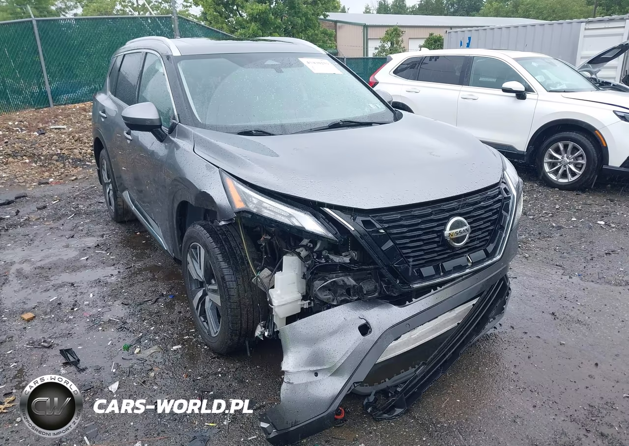 2021 Nissan Rogue Sl Intelligent Awd VIN:JN8AT3CB1MW200290 - 6