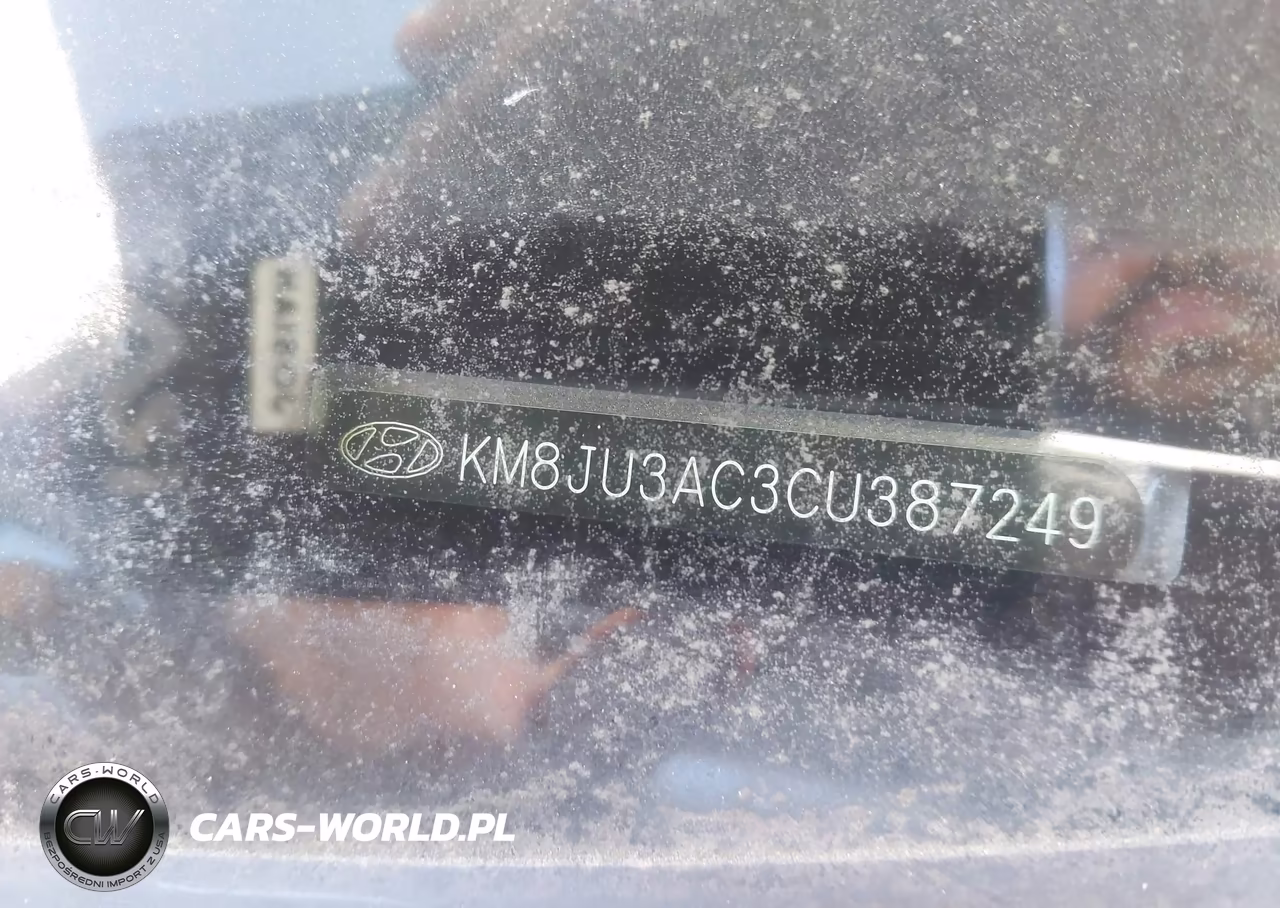 2012 Hyundai Tucson Gls VIN:KM8JU3AC3CU387249 - 9