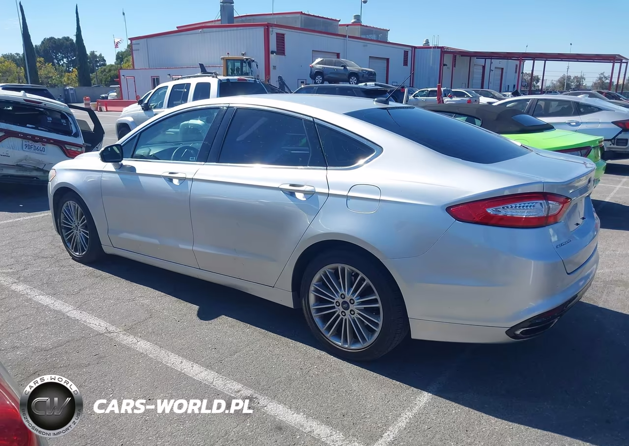 2014 Ford Fusion Se VIN:3FA6P0H94ER301554 - 3