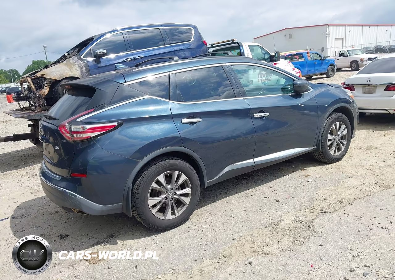 2017 Nissan Murano Sv VIN:5N1AZ2MG6HN134695 - 4