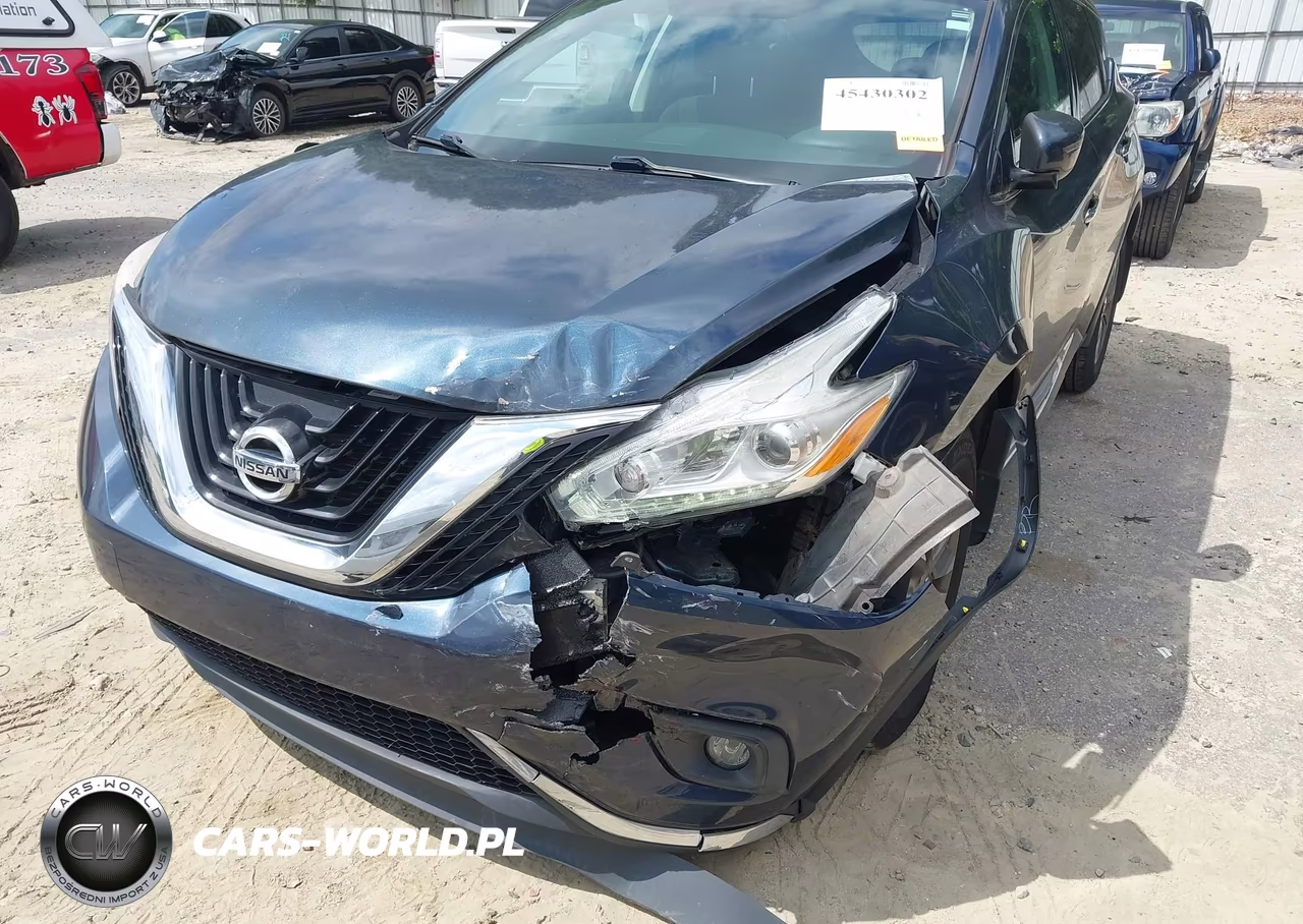 2017 Nissan Murano Sv VIN:5N1AZ2MG6HN134695 - 6