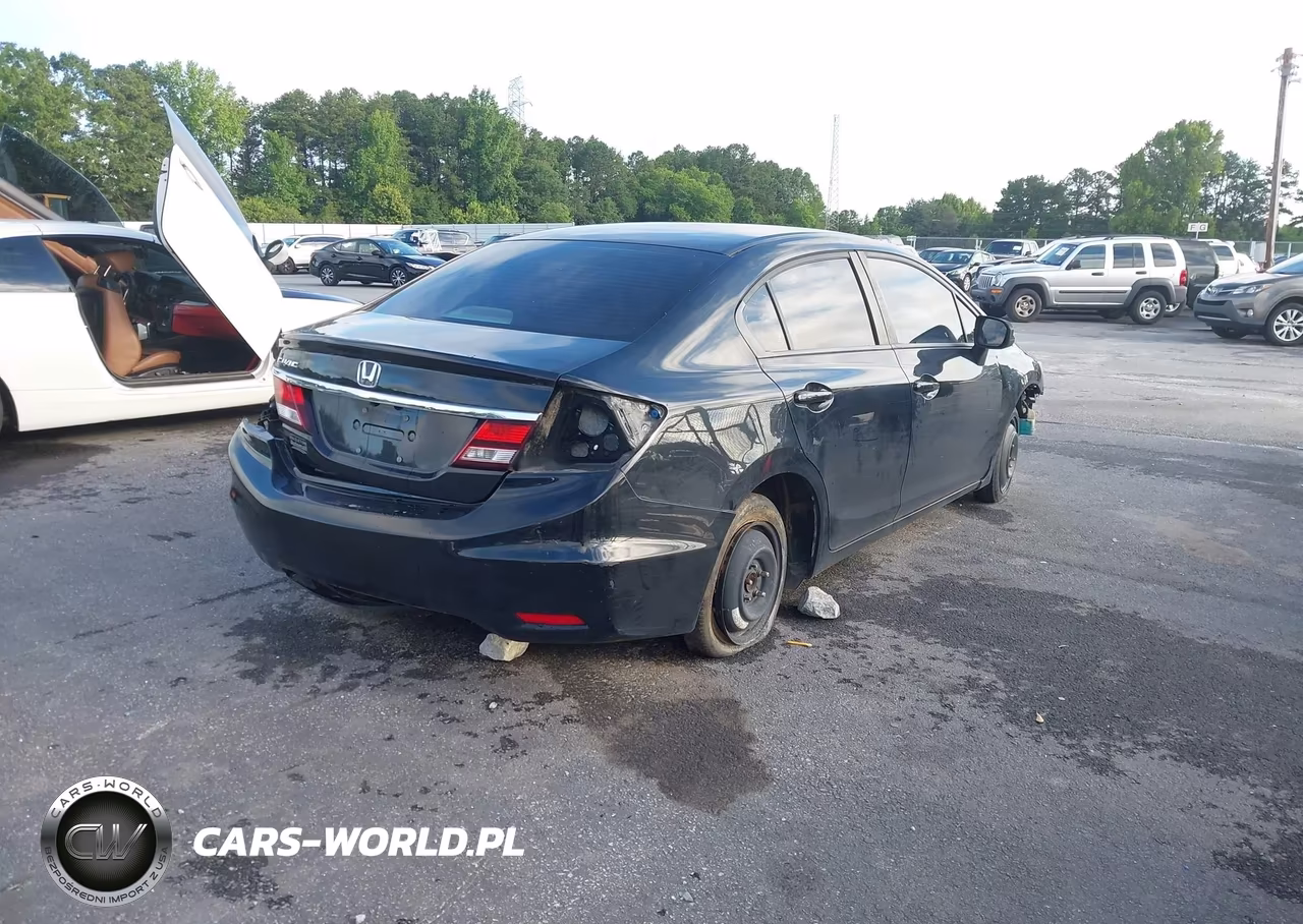 2015 Honda Civic Lx VIN:19XFB2F50FE254875 - 4