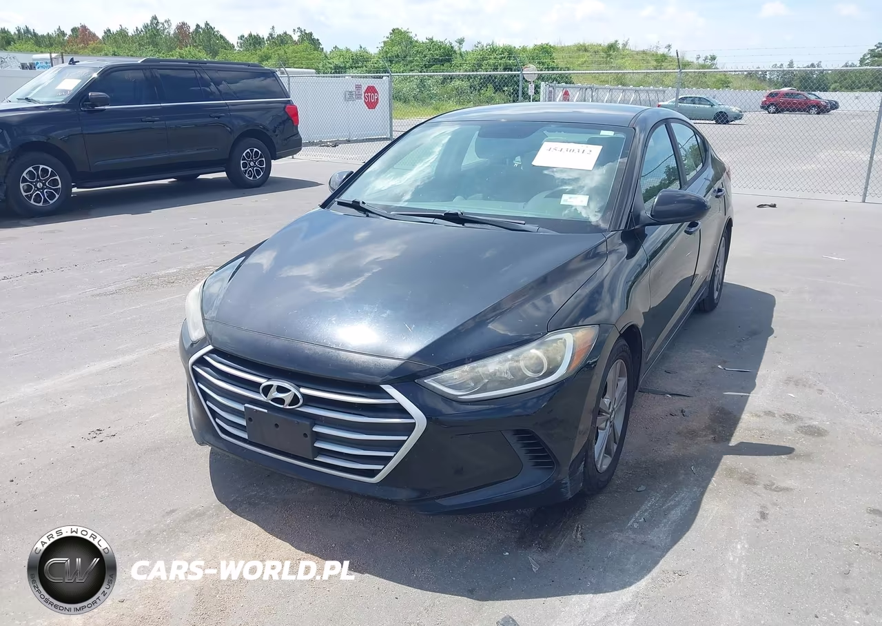 2017 Hyundai Elantra Se VIN:KMHD84LF6HU381158 - 2