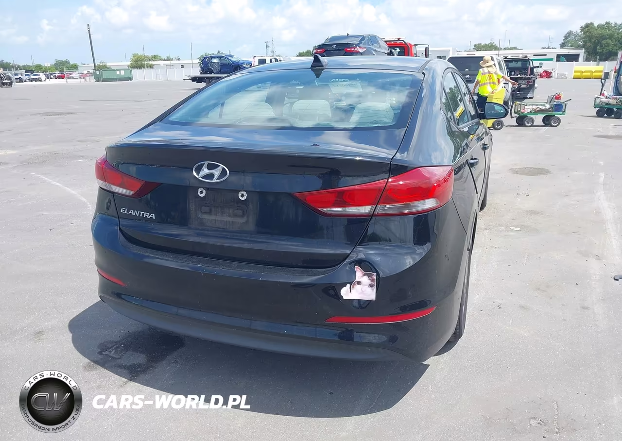 2017 Hyundai Elantra Se VIN:KMHD84LF6HU381158 - 4