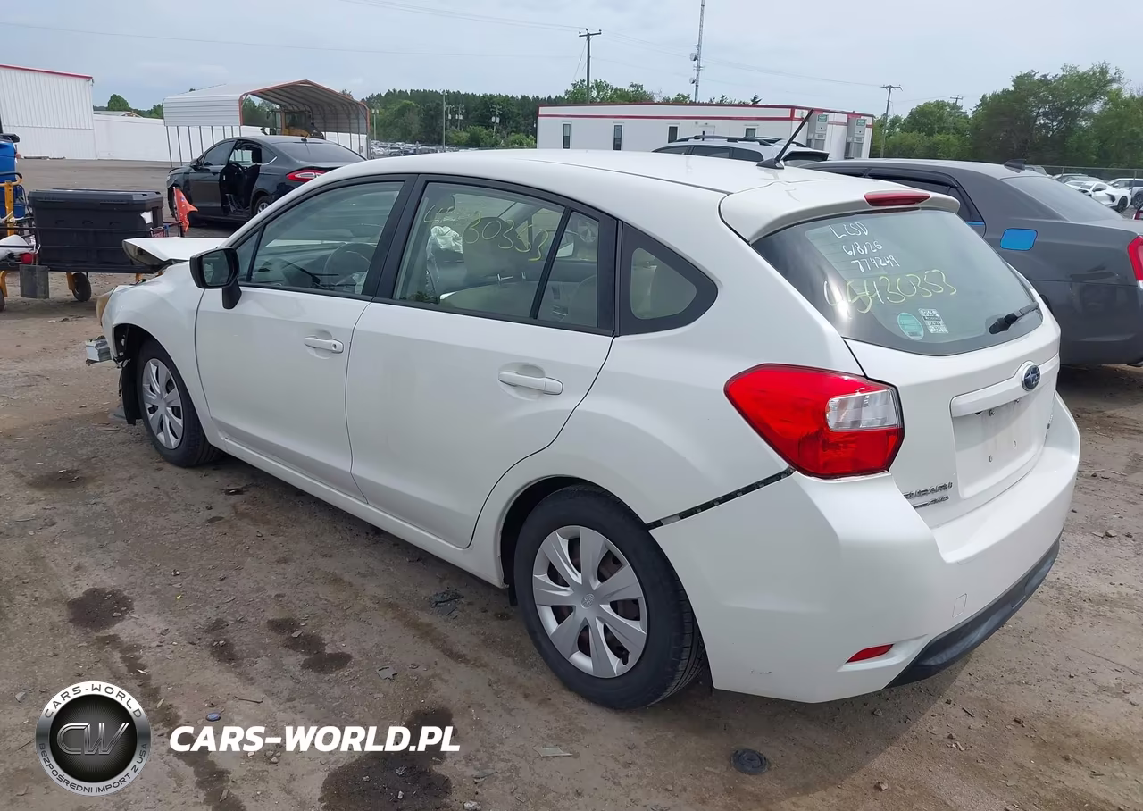 2016 Subaru Impreza 2.0I VIN:JF1GPAA69G8267027 - 3