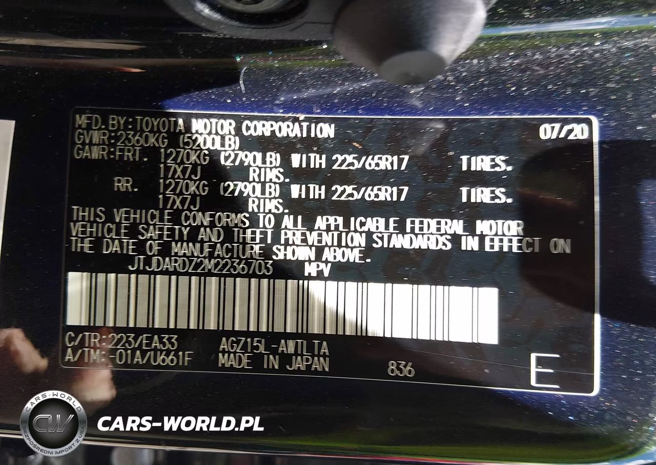 2021 Lexus Nx 300 VIN:JTJDARDZ2M2236703 - 9