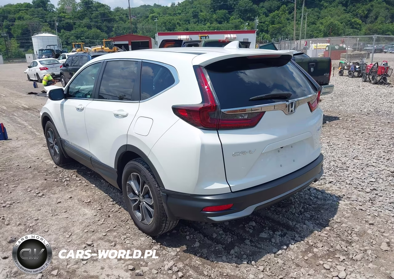 2021 Honda Cr-V Awd Ex-L VIN:5J6RW2H89ML010441 - 3