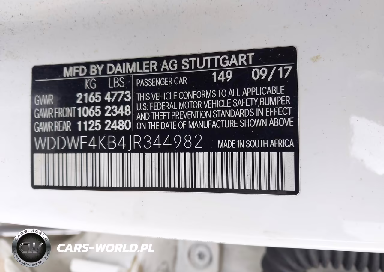 2018 Mercedes-Benz C 300 4Matic VIN:WDDWF4KB4JR344982 - 9