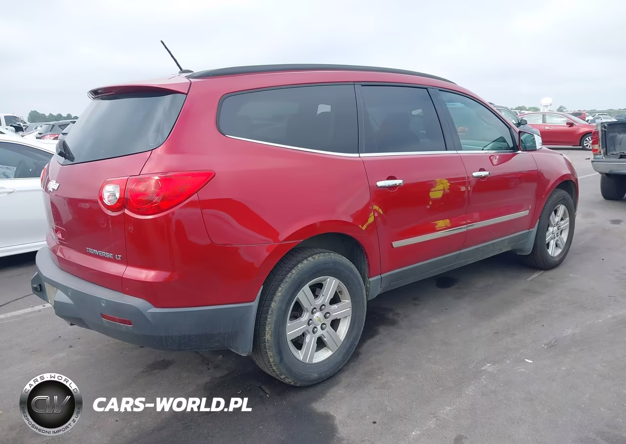 2012 Chevrolet Traverse Lt W-1Lt VIN:1GNKRGED2CJ171003 - 4