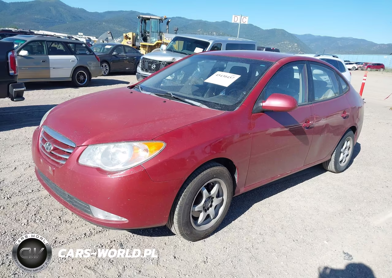 2010 Hyundai Elantra Gls VIN:KMHDU4AD7AU912516 - 2