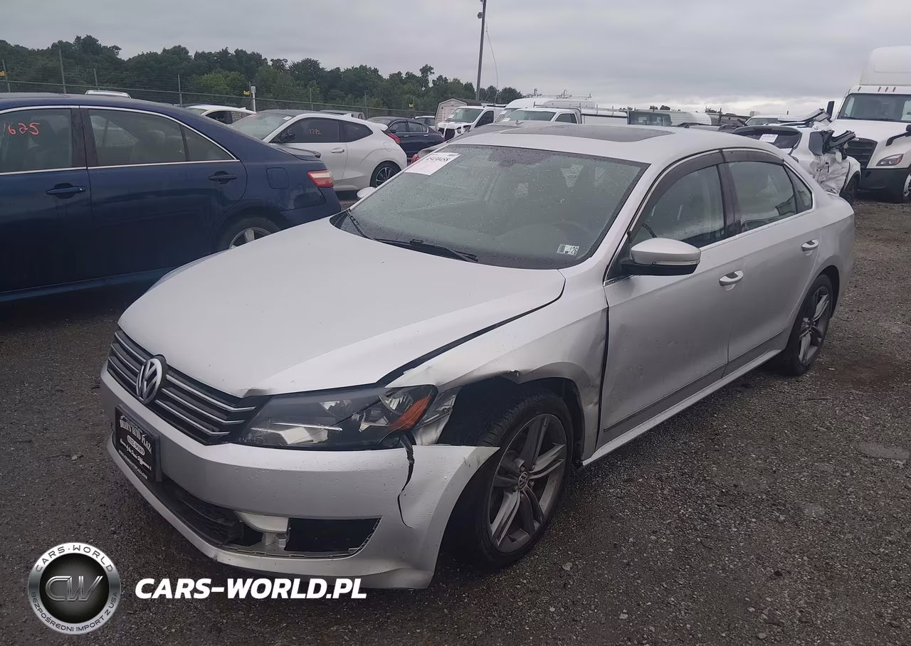 2013 Volkswagen Passat 2.0L Tdi Sel Premium VIN:1VWCN7A31DC097209 - 2
