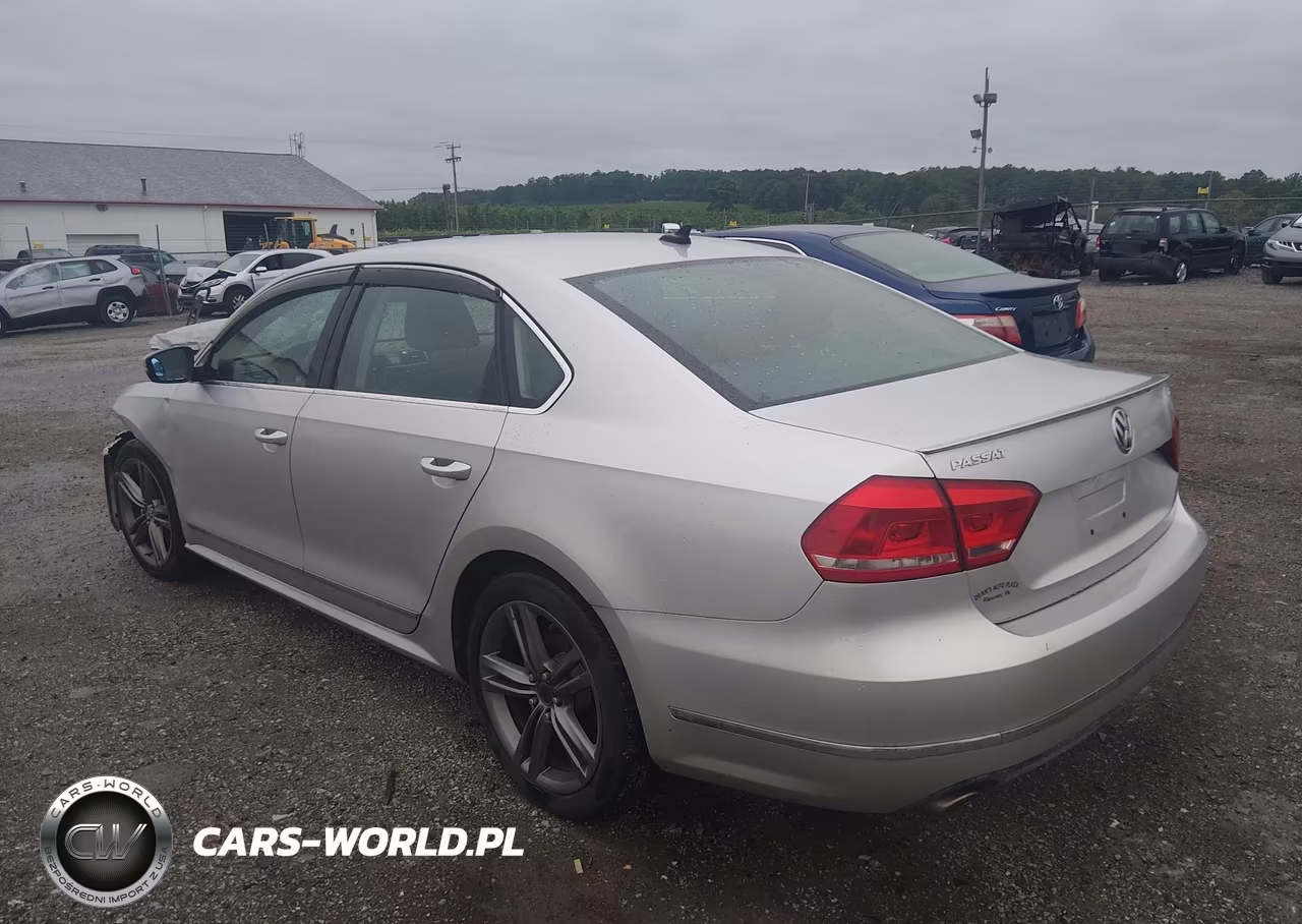 2013 Volkswagen Passat 2.0L Tdi Sel Premium VIN:1VWCN7A31DC097209 - 3
