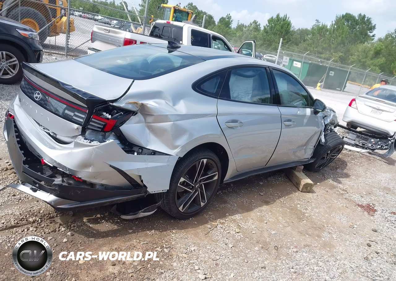 2025 Hyundai Sonata N Line VIN:KMHL54JC8SA522690 - 4