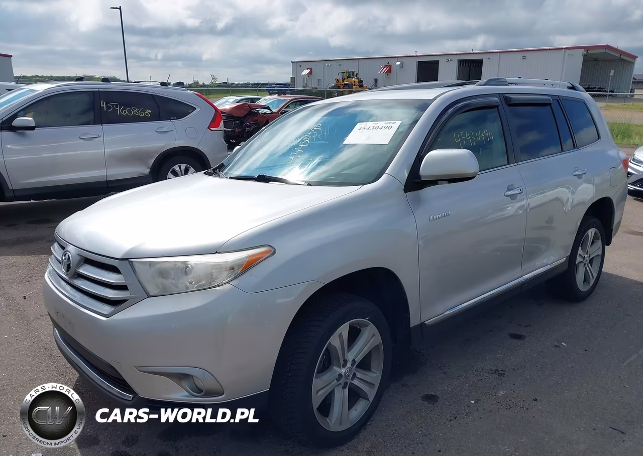 2013 Toyota Highlander Limited V6 VIN:5TDDK3EH9DS262727 - 2