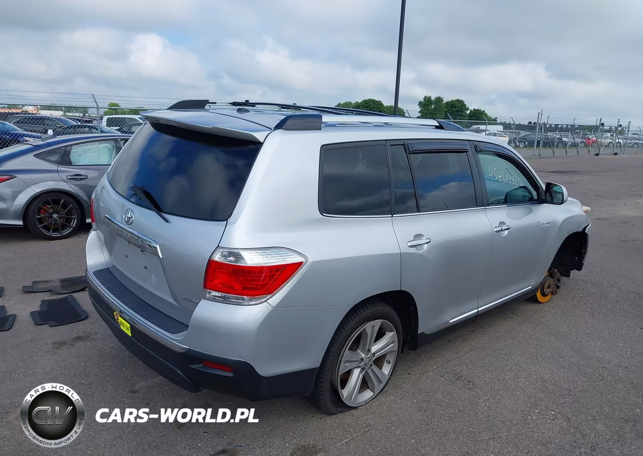 2013 Toyota Highlander Limited V6 VIN:5TDDK3EH9DS262727 - 4