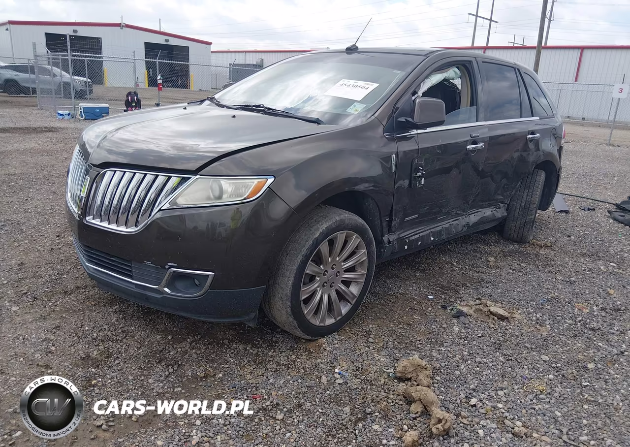 2011 Lincoln Mkx VIN:2LMDJ6JK6BBJ13812 - 2