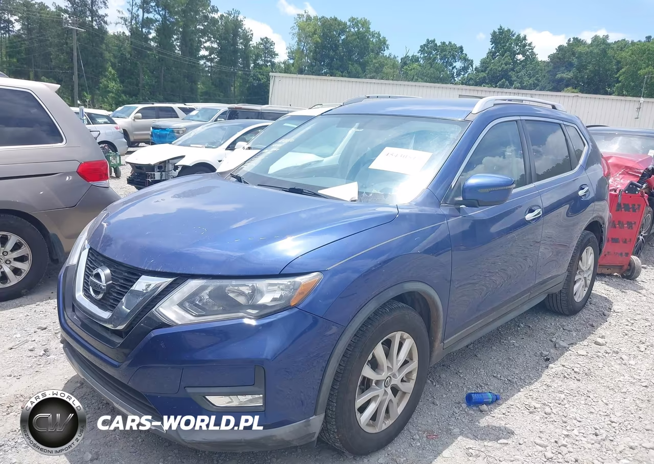 2017 Nissan Rogue Sv VIN:KNMAT2MT3HP559654 - 2