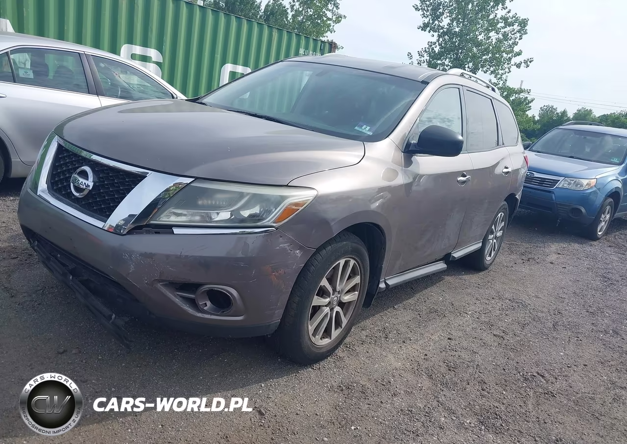2014 Nissan Pathfinder Sv VIN:5N1AR2MM3EC606588 - 2