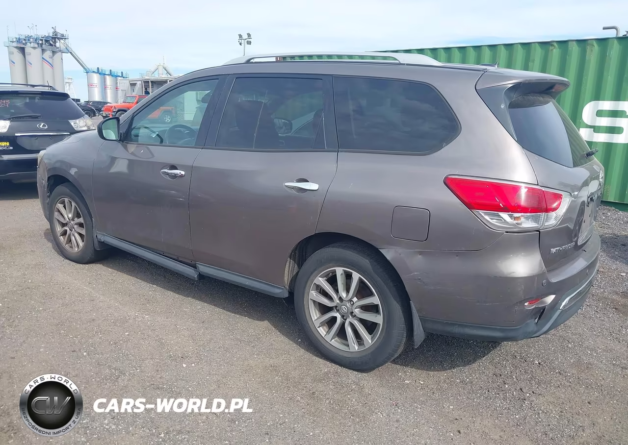 2014 Nissan Pathfinder Sv VIN:5N1AR2MM3EC606588 - 3