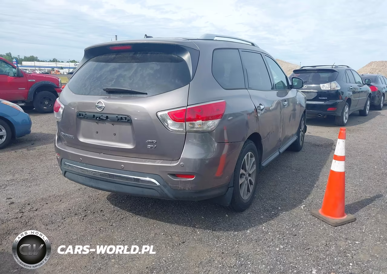 2014 Nissan Pathfinder Sv VIN:5N1AR2MM3EC606588 - 4