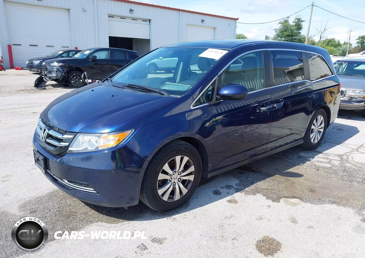 2017 Honda Odyssey Ex-L VIN:5FNRL5H63HB004576 - 2