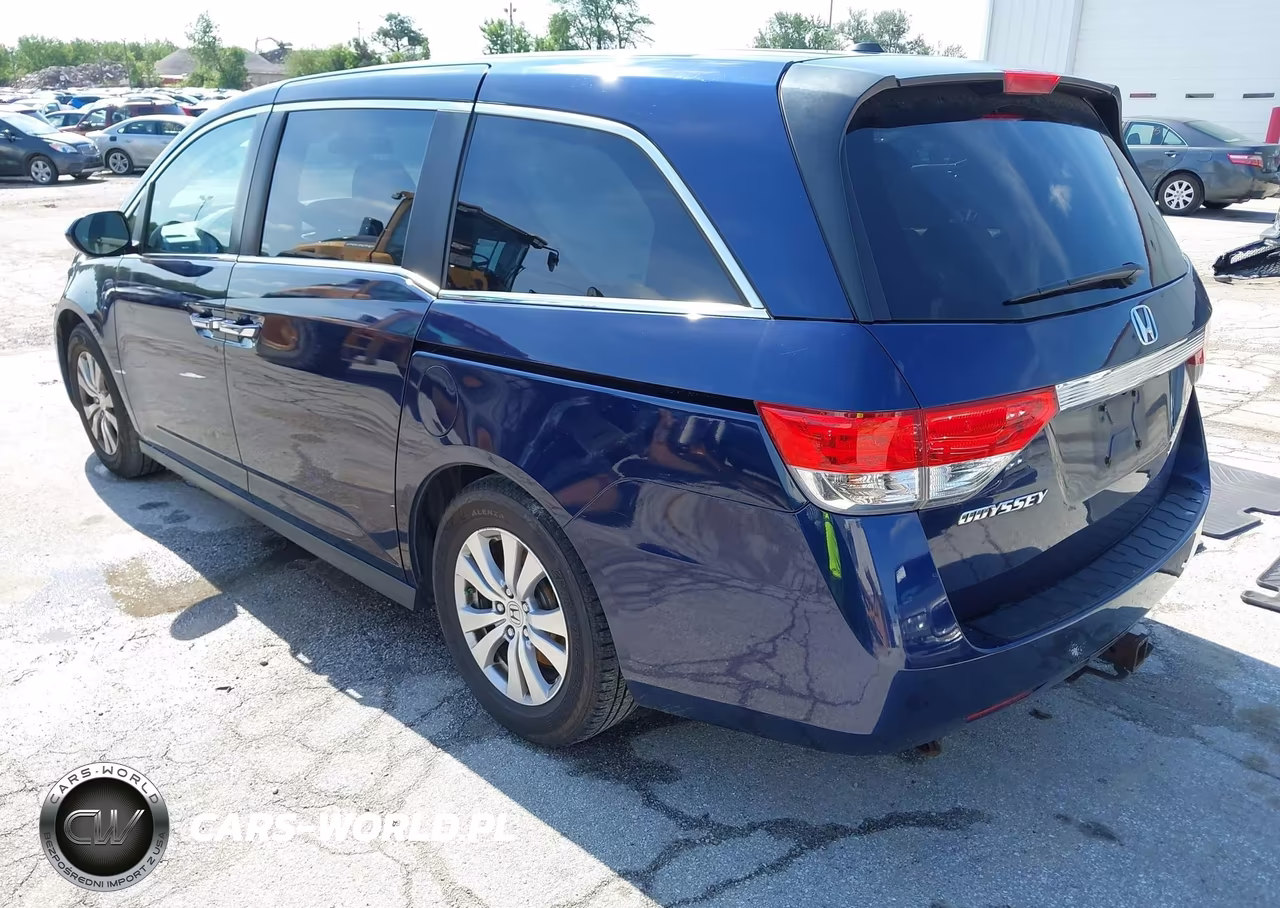2017 Honda Odyssey Ex-L VIN:5FNRL5H63HB004576 - 3