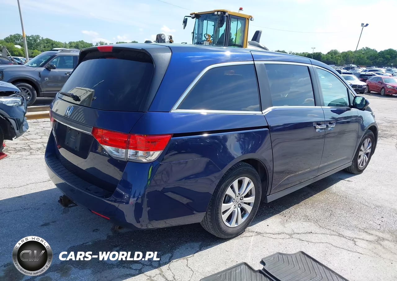 2017 Honda Odyssey Ex-L VIN:5FNRL5H63HB004576 - 4