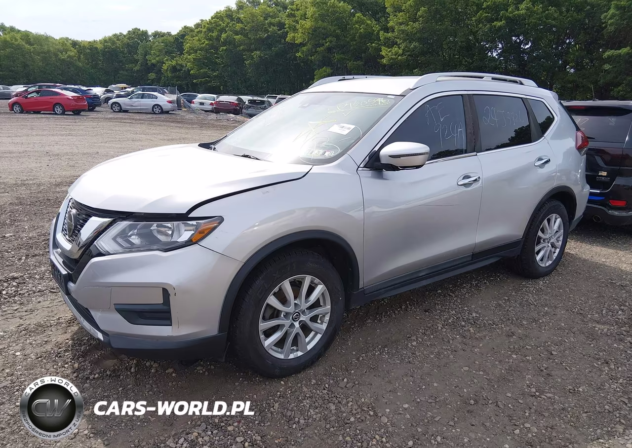 2019 Nissan Rogue Sv VIN:KNMAT2MV7KP554854 - 2