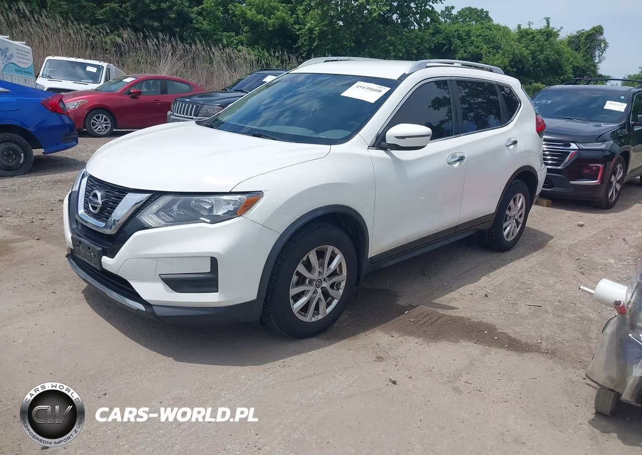 2017 Nissan Rogue Sv VIN:JN8AT2MV6HW017721 - 2
