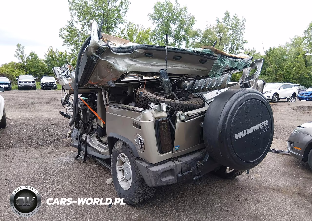 2004 Hummer H2 VIN:5GRGN23U44H117743 - 3