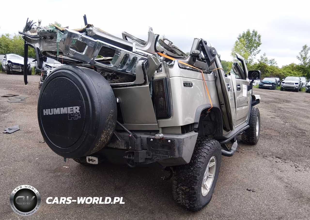 2004 Hummer H2 VIN:5GRGN23U44H117743 - 4