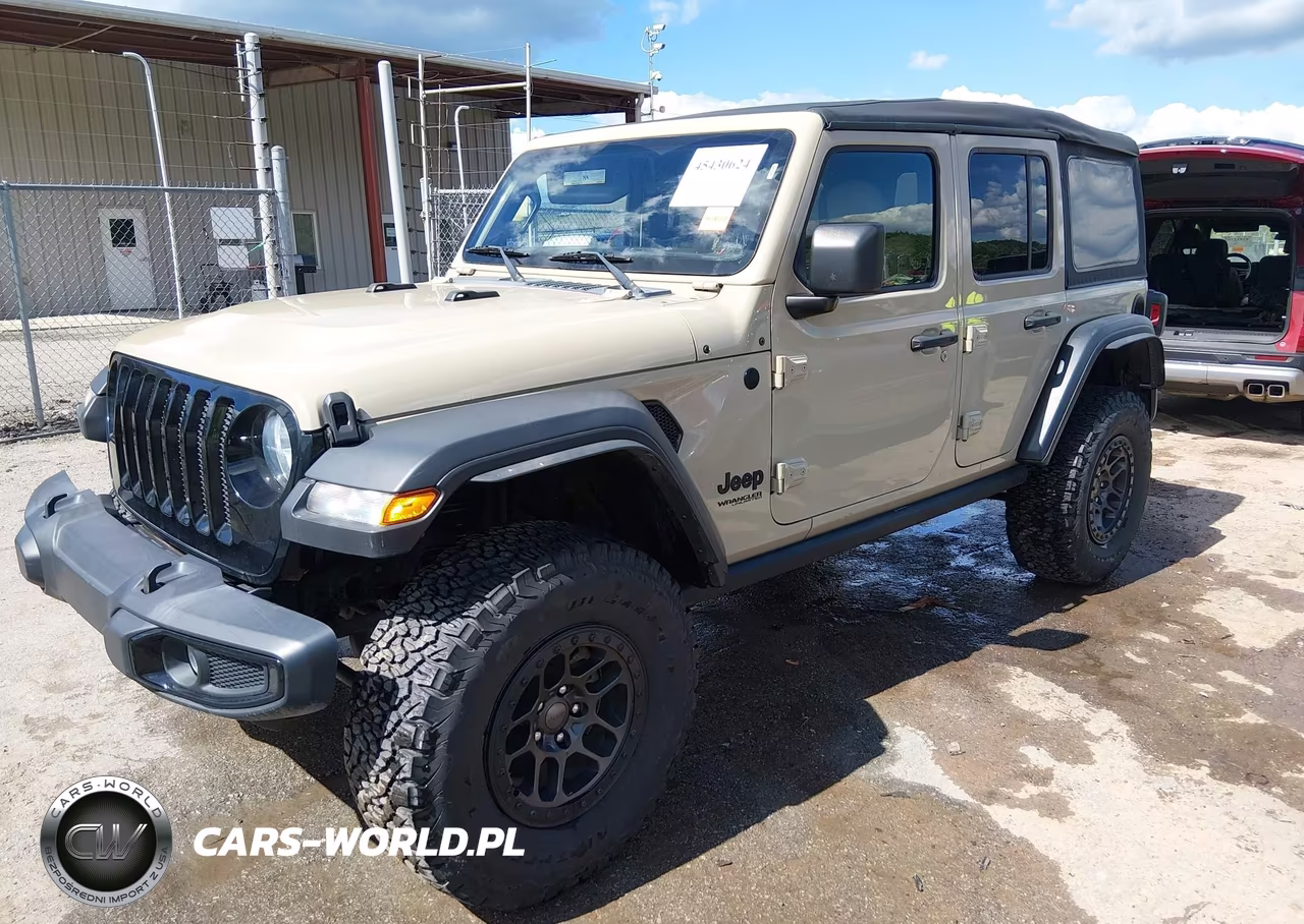 2022 Jeep Wrangler Unlimited Willys Sport 4X4 VIN:1C4HJXDN3NW237603 - 2