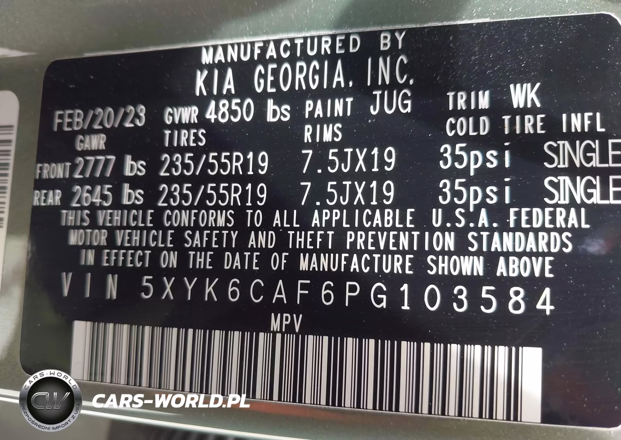 2023 Kia Sportage X-Line VIN:5XYK6CAF6PG103584 - 9