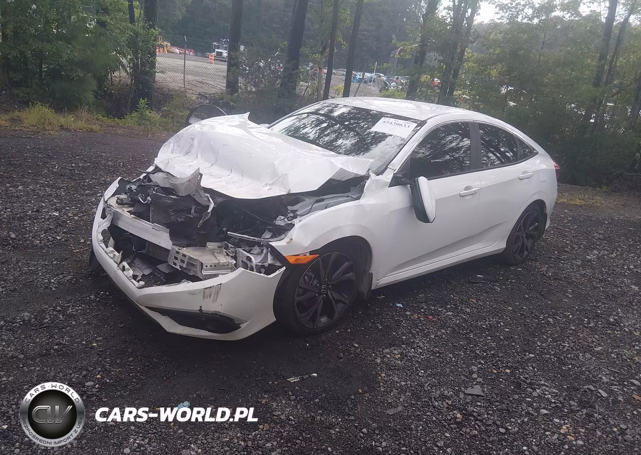 2020 Honda Civic Sport VIN:2HGFC2F81LH551355 - 2