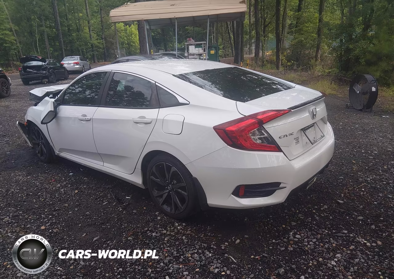 2020 Honda Civic Sport VIN:2HGFC2F81LH551355 - 3