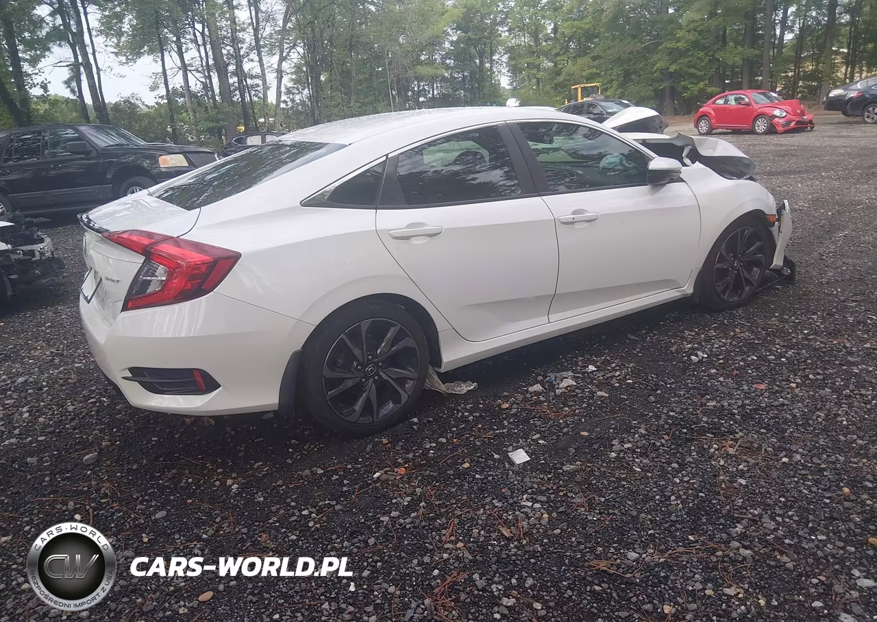 2020 Honda Civic Sport VIN:2HGFC2F81LH551355 - 4