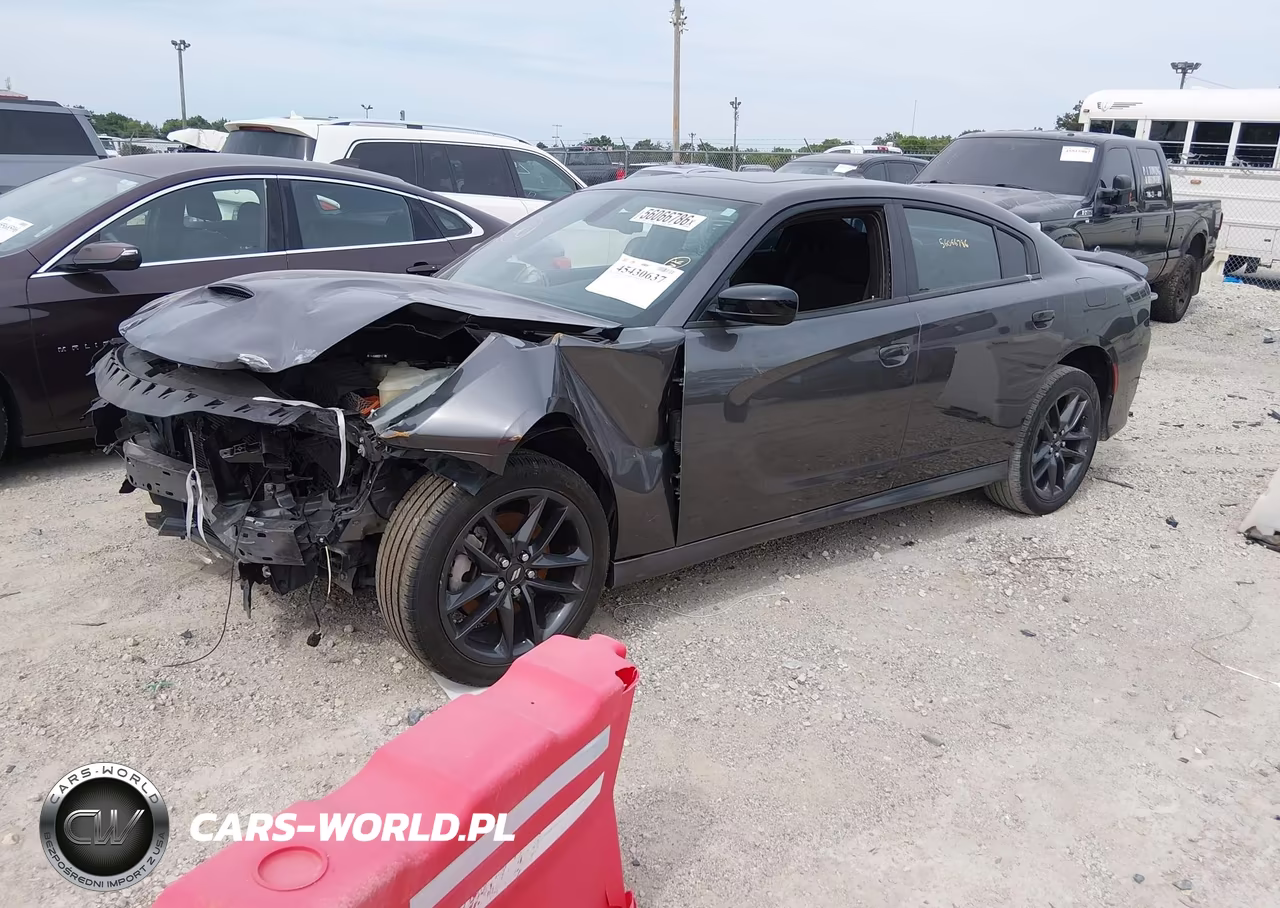 2022 Dodge Charger Gt Awd VIN:2C3CDXMG3NH150662 - 2