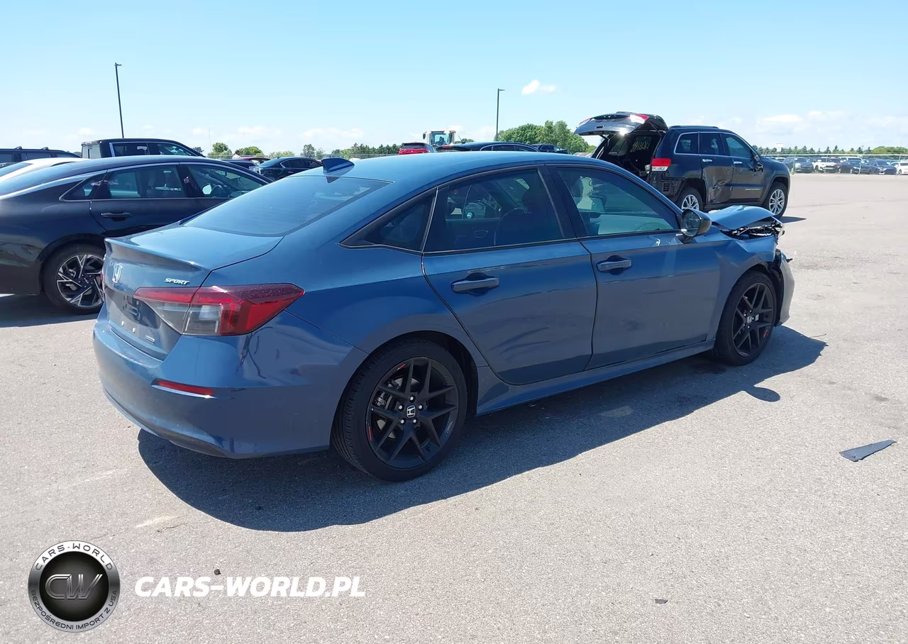 2025 Honda Civic Hybrid Sport-Sport Touring VIN:2HGFE4F81SH314112 - 4
