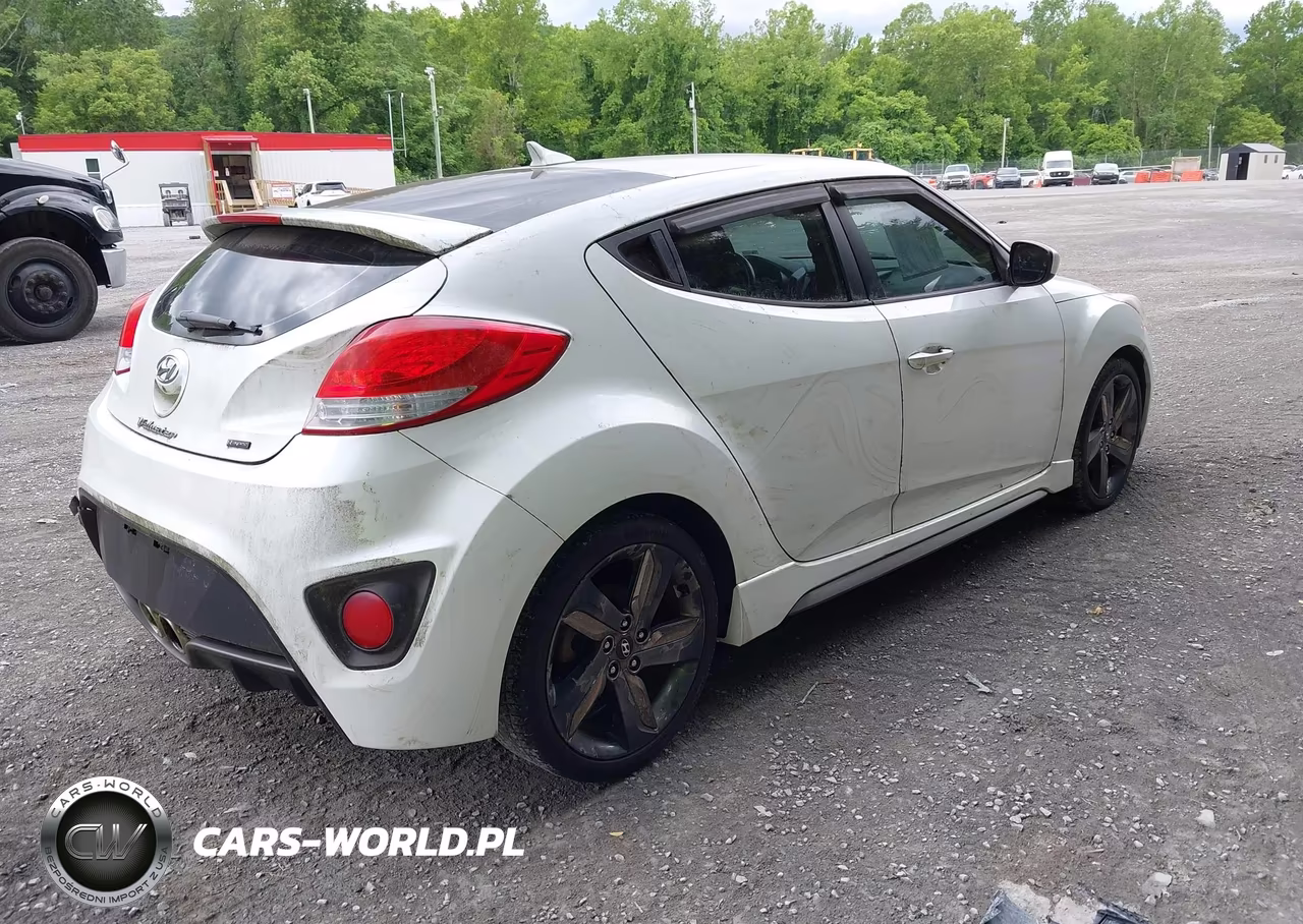 2014 Hyundai Veloster Turbo R-Spec VIN:KMHTC6AE0EU208554 - 4