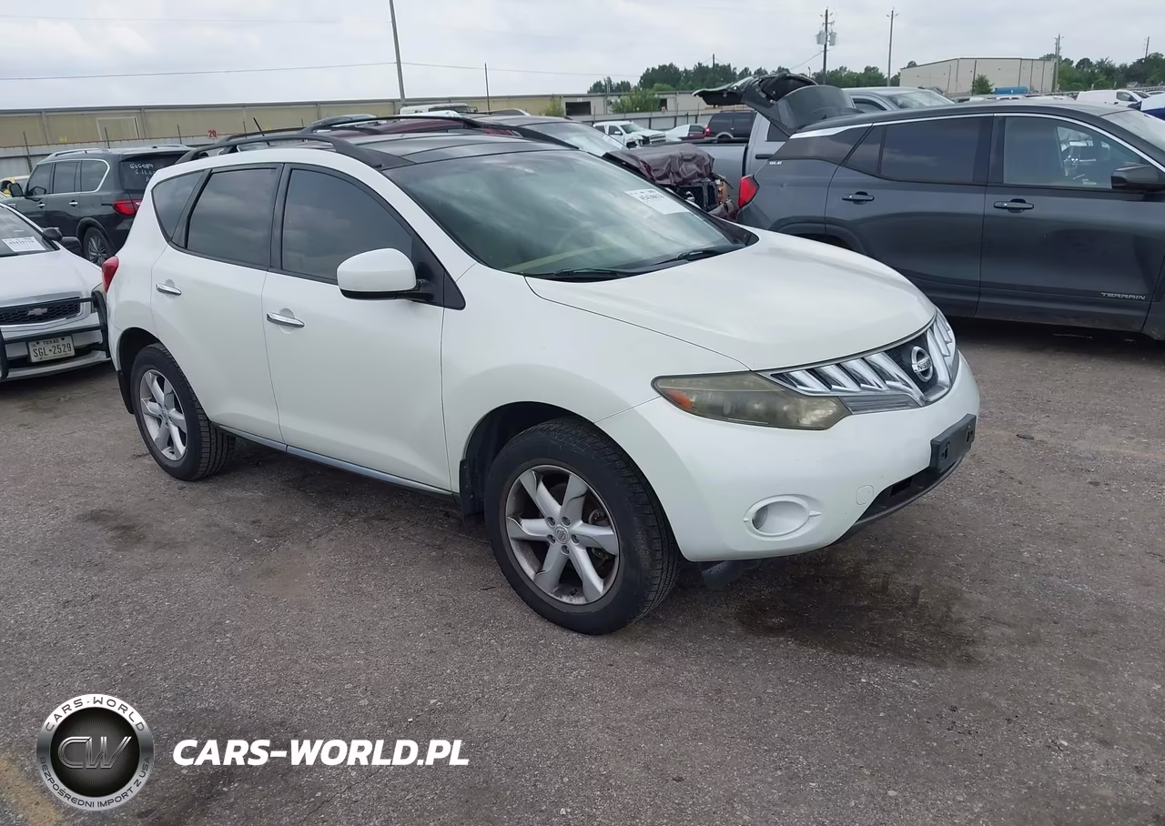 2009 Nissan Murano Sl VIN:JN8AZ18U69W024356 - 1