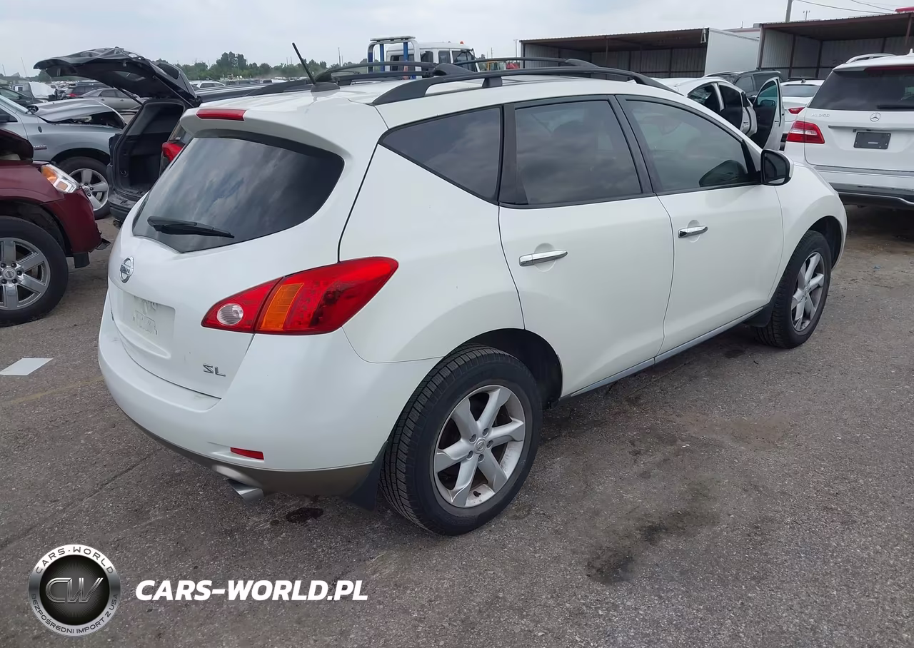 2009 Nissan Murano Sl VIN:JN8AZ18U69W024356 - 4