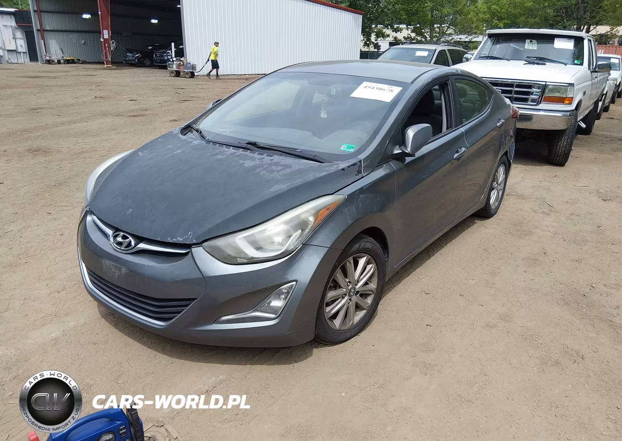 2016 Hyundai Elantra Se VIN:KMHDH4AE5GU621938 - 2