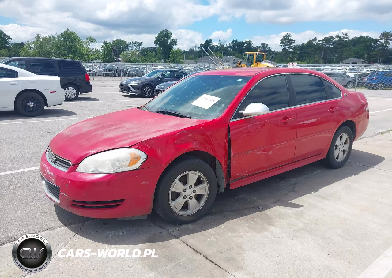 2009 Chevrolet Impala Lt VIN:2G1WT57N291296696 - 2