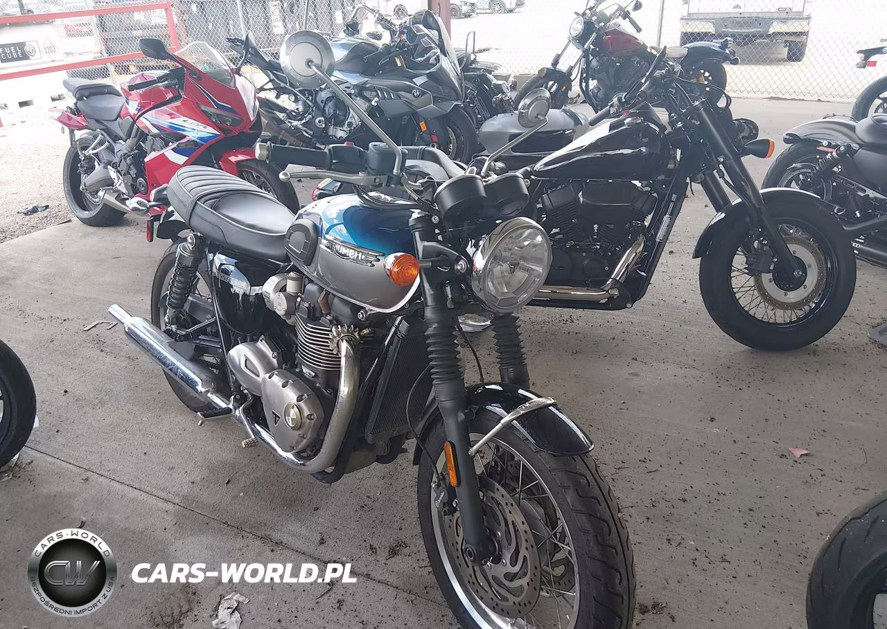 2022 Triumph Motorcycle Bonneville T120-Black