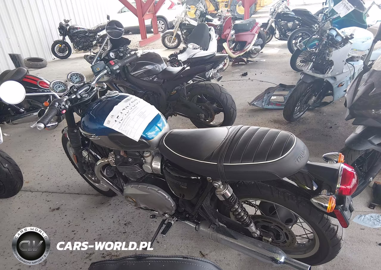 2022 Triumph Motorcycle Bonneville T120-Black VIN:SMTD40HL0NTAV6258 - 13