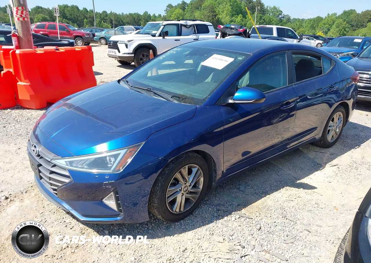 2020 Hyundai Elantra Sel VIN:5NPD84LF2LH535128 - 2