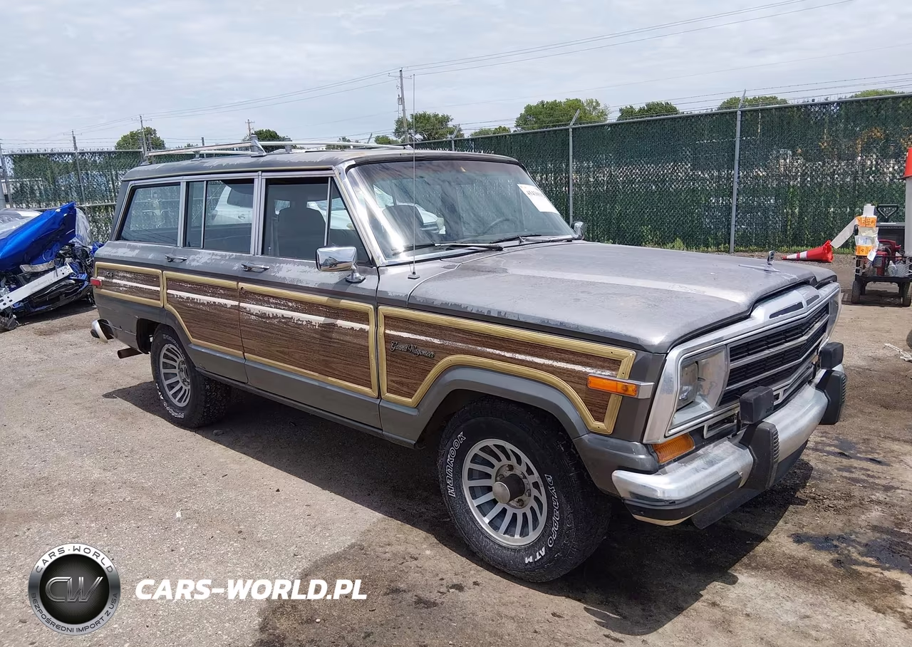 1989 Jeep Grand Wagoneer VIN:1J4GS5875KP100302 - 1