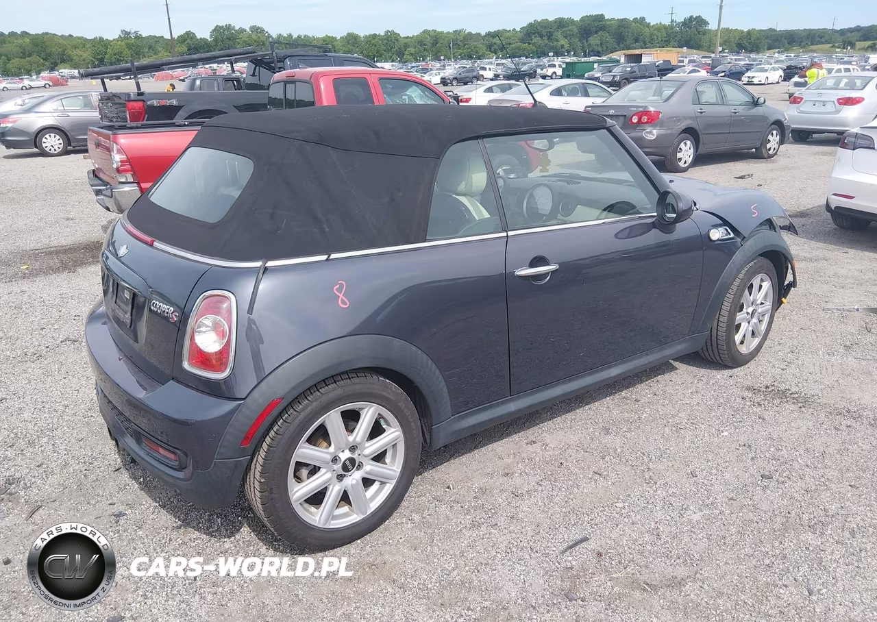2013 Mini Convertible Cooper S VIN:WMWZP3C59DT551329 - 4